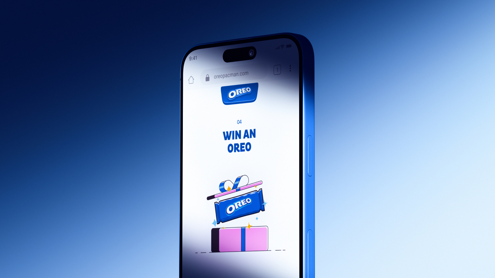 Oreo interface in a phone