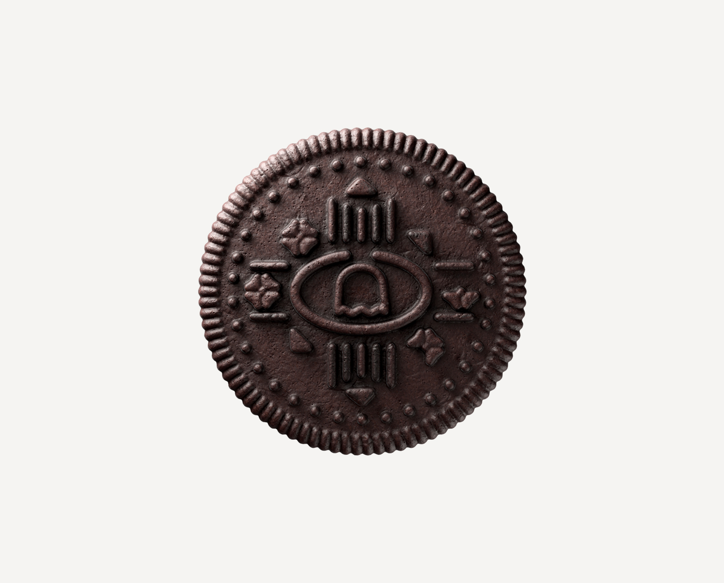 Oreo Cookie made of pacman game design