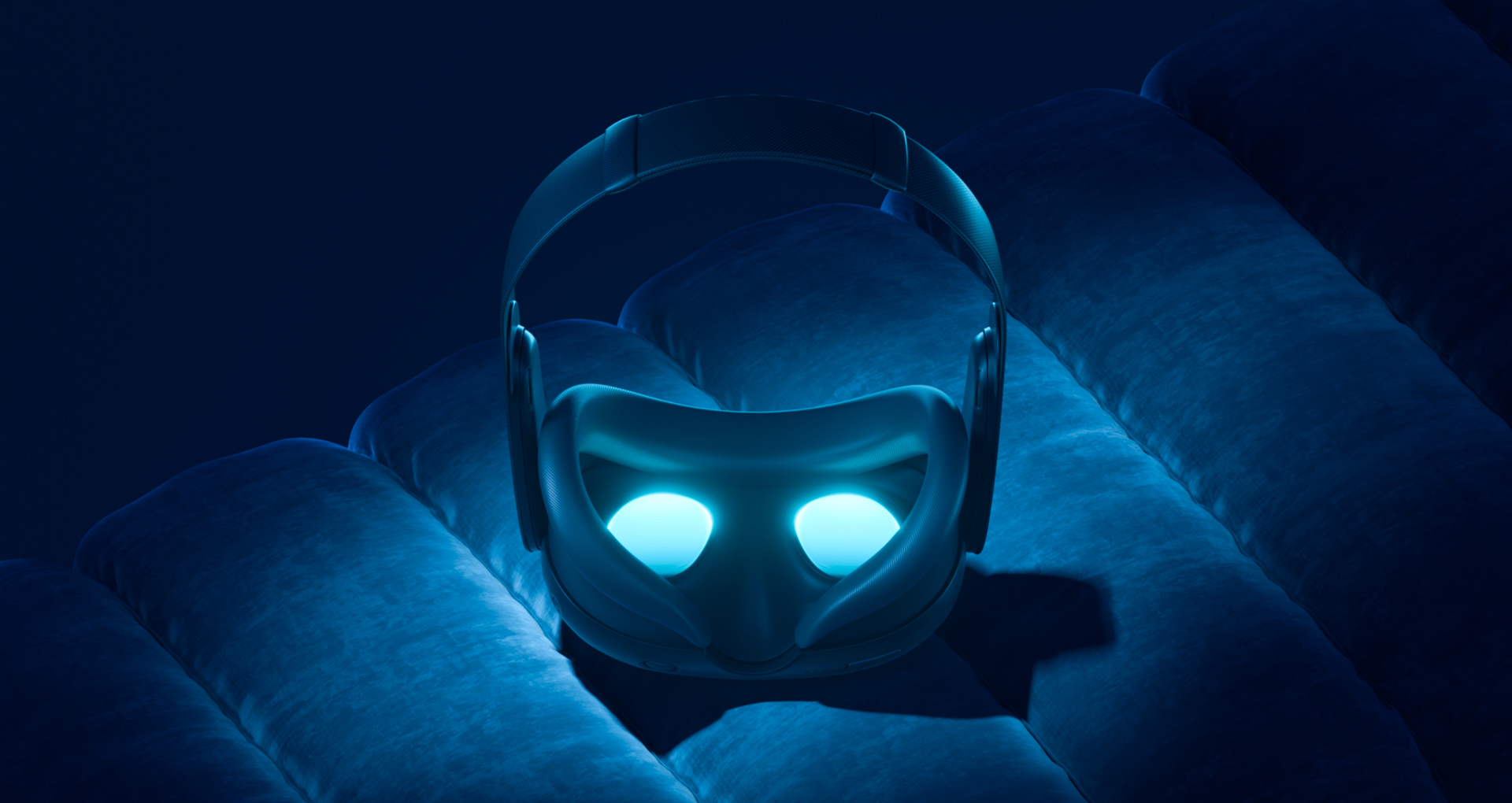 VR headset of the mind zone experience